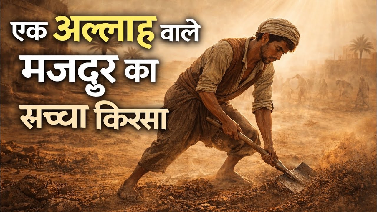 Aik allah wale majdoor ki saccha rula dene wala qissa #love #allahhuakbar #trending video # allah ❤️