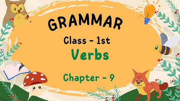 CHAPTER-9  | CLASS- 1| ENGLISH GRAMMAR | VERBS | PRAKASH GLOBAL EXIM | ‪@TinTinTV900