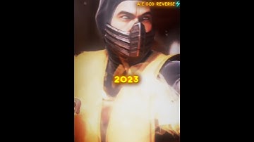 Which version 🦂 is better ?  #shorts #MortalKombat #scorpion #edit #tiktok #aftereffects #mk