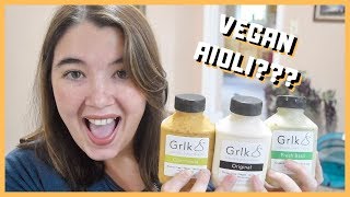 VEGAN AIOLI | GRLK GARLIC SPREAD TASTE TEST