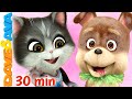 Oscar song and more nursery rhymes  kids songs by dave and ava 