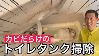 【トイレ掃除】トイレタンクまで全部掃除する方法