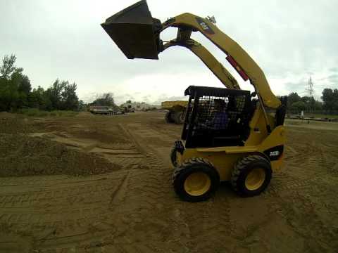 caterpillar stock price CAT 2011 242B3 SKID STEER LOADER SN:SRS00846