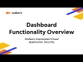 Wallarm platform demo dashboard functionality overview