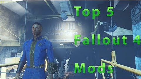 About Fallout 4 Mods: Lowered Weapons, Enhanced Blood, Improved Maps with Roads