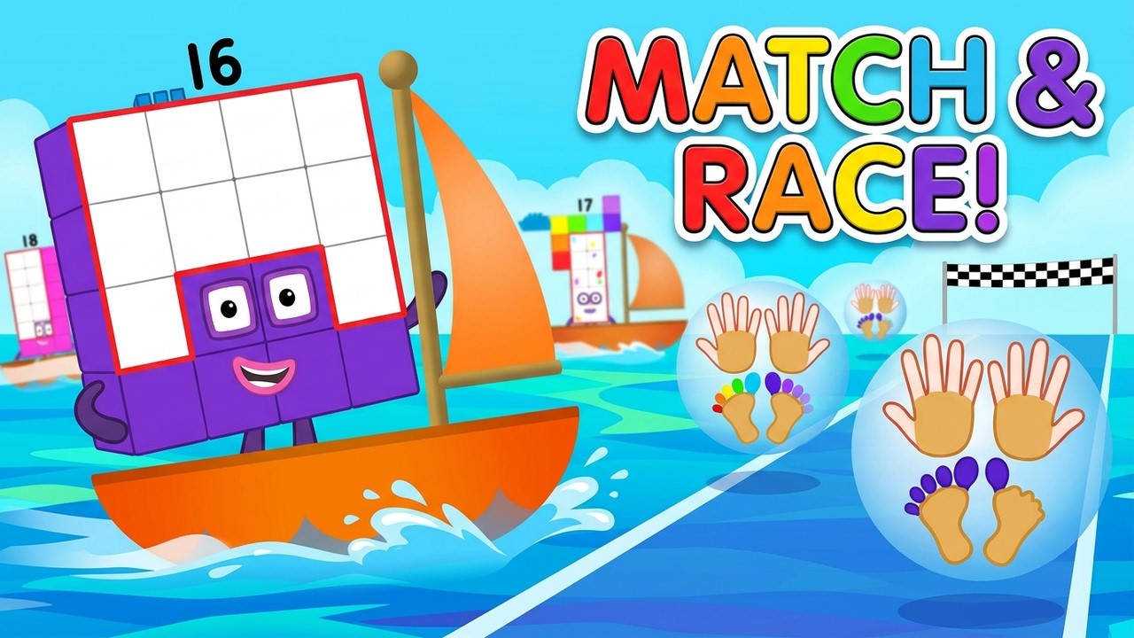 Numberblocks World Fun Math Adventure | Learn To Count Numbers For Kids ...