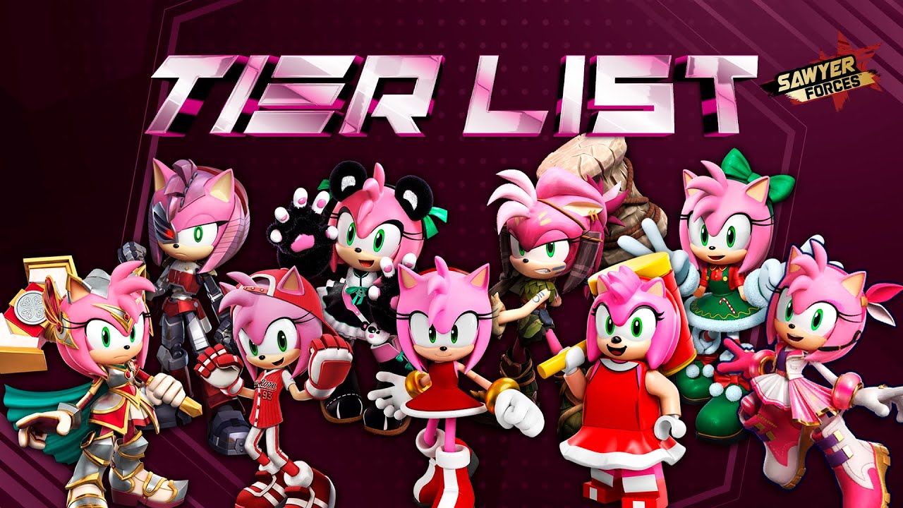 Sonic Forces Speed Battle: ALL AMYS TIER LIST