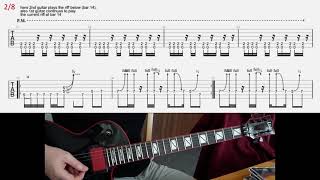 Metallica Devil's Dance rhythm guitar lesson