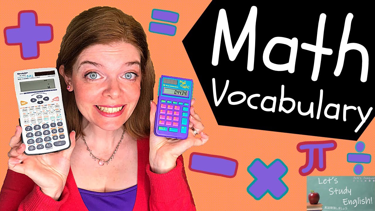 Math Vocabulary: Learn Useful English Vocabulary about Math
