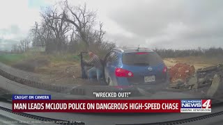 Oklahoma man leads McLoud police on dangerous high-speed chase