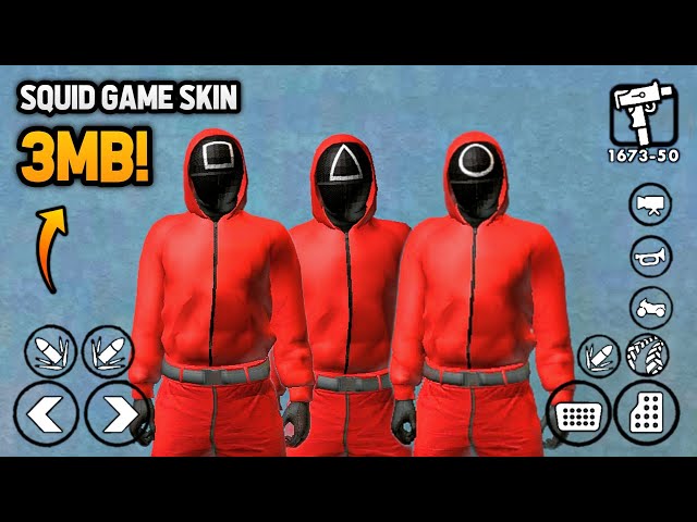[3MB] Squid Game Skin Mod For GTA San Andreas Android | Modding Master class=