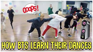 Let&#39;s See How BTS Learns Their Choreography