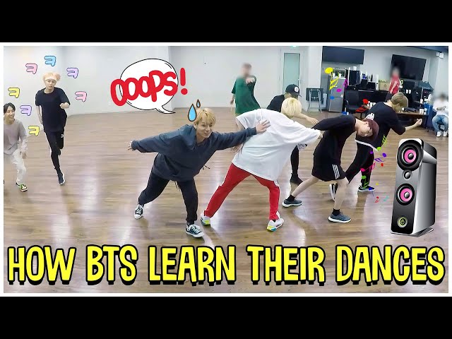 Let's See How BTS Learns Their Choreography class=