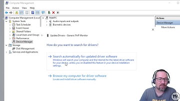 Level 2 TheOS Lesson 5: Updating Windows Device Drivers