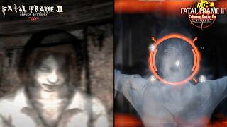 Fatal Frame II: Crimson Butterfly Remake vs Original Comparison