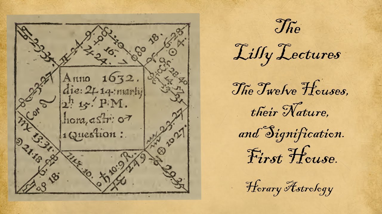 Horary Astrology The Houses and their significations First House