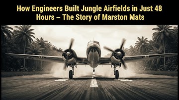 How Engineers Built Jungle Airfields in Just 48 Hours — The Story of Marston Mats