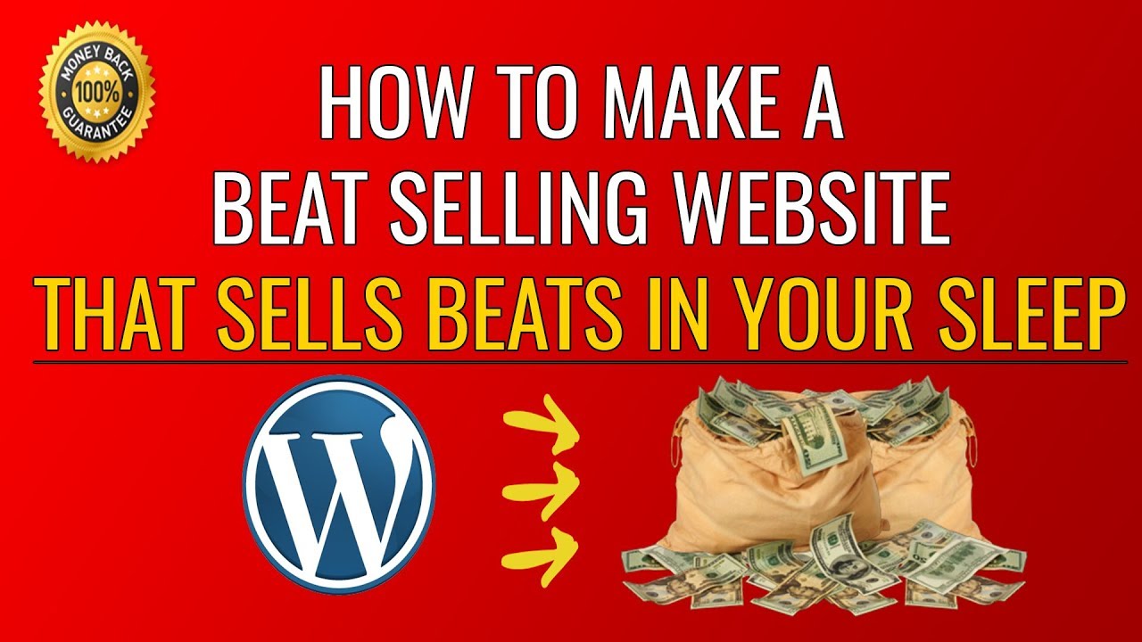 make a beat selling website