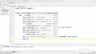 Python GUI - Label and Button with Event Handling - Step by step Explanation Part 2