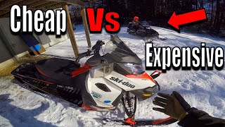 Cheap Vs Expensive Snowmobile