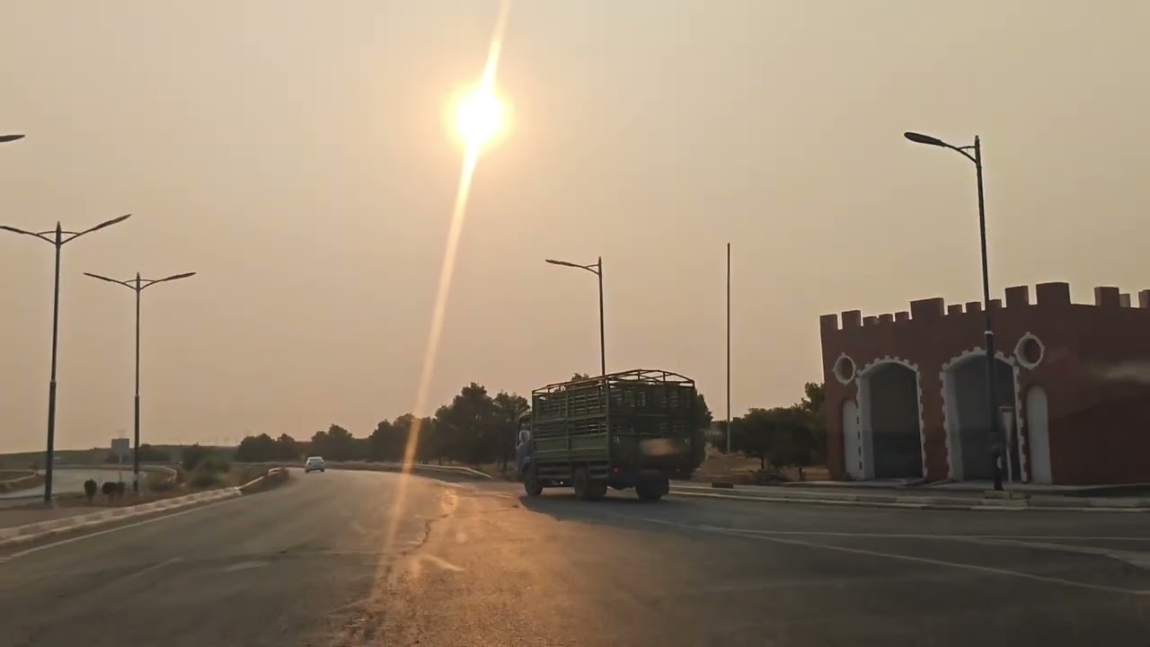 الطريق بين افلو و الاغواط طريق جميل  قسم مزدوج و قسم عادي ❤️ #اكسبلور #التغطيه #طرقات #الجزائر 