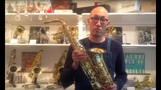 ヤマハ YAS-62 初代モデル 最初のセルマー コピーモデル：参考動画