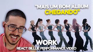 TOHR REAGE: BILLLIE 'WORK' PERFORMANCE VIDEO'  | Cortes do Tohr