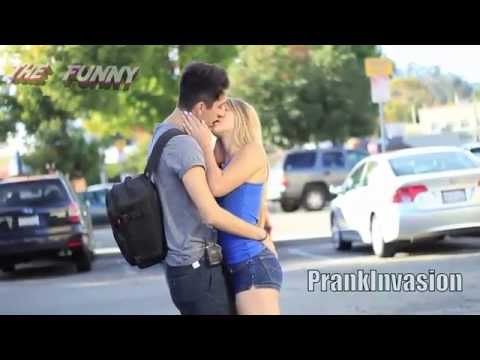 Kissing Prank   Staring Contest