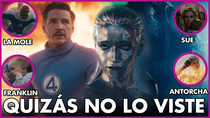 4 FANTÁSTICOS 28 COSAS QUE NO VISTE DEL TRAILER FINAL ¡GALACTUS, FRANKLIN! - MARVEL