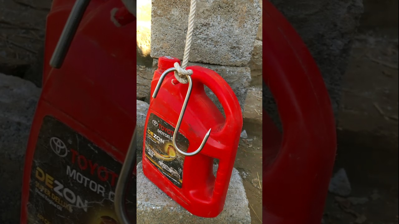 This Rope Knot Holds Heavy Weight Like Steel!