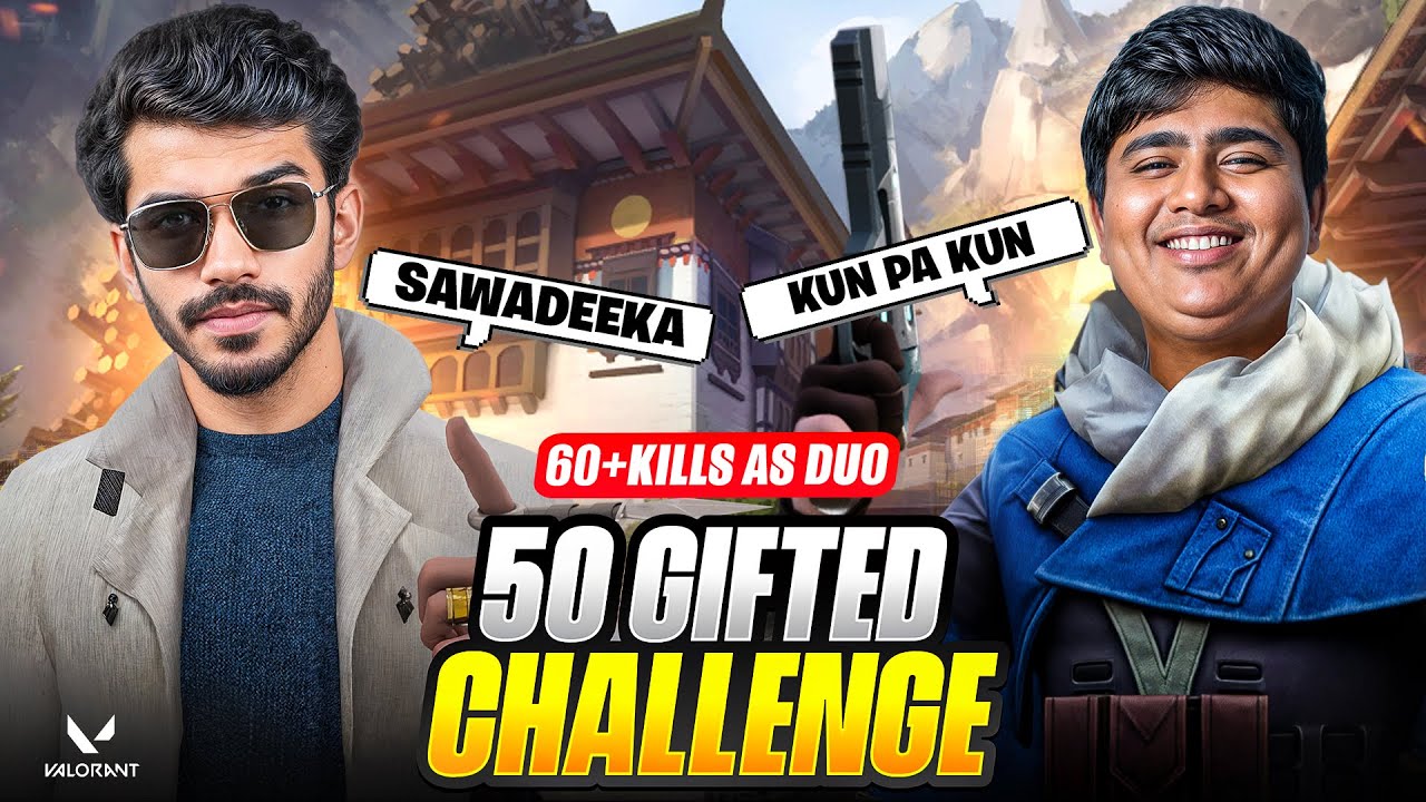 I WON THE 50 GIFTED CHALLENGE BY @SnaxGaming