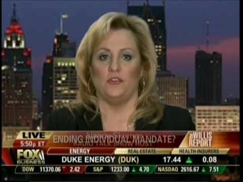 Nancy Skinner on The Willis Report 12-9-10 discussing the health care mandate