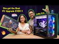 Girl got her dream gaming pc upgrade  