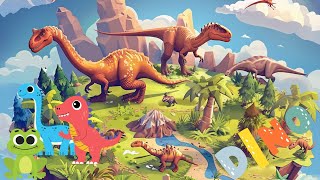 Ranita's Dino Adventure: A Fun and Educational Cartoon for Kids 🦕🦖🐸