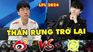 [LPL 2024] Highlight WBG vs NIP Full: Thần rừng Tarzan trở lại | Weibo Gaming vs Ninjas in Pyjamas