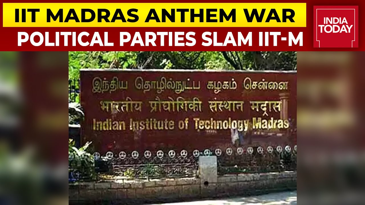 DMK AIADMK PMK Invoke Tamil Pride As IIT Madras Plays Sanskrit Song 