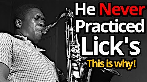 Why Patterns Are Better Than Licks - The Coltrane Approach