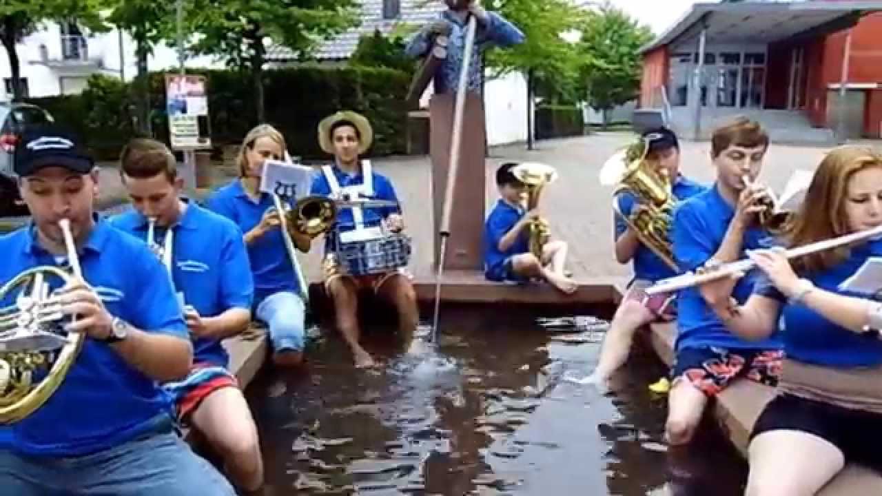 Musikverein Steinmauern - Cold Water Challenge 2014