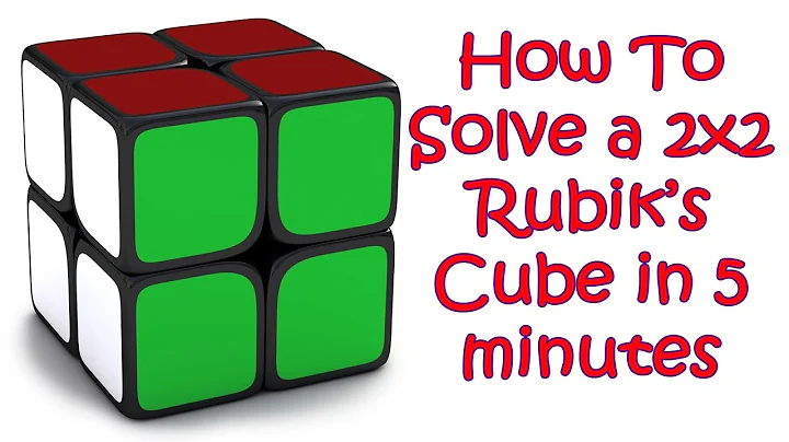 How To Solve a 2x2 Rubik's Cube - IN 5 MINS!!!