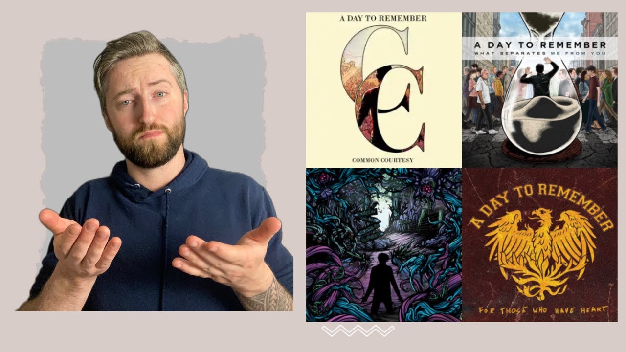 Discography Ranking: A Day To Remember - YouTube