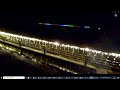 【360°8K】新阿蘇大橋ライトアップ（A bridge of light to reconstruction）