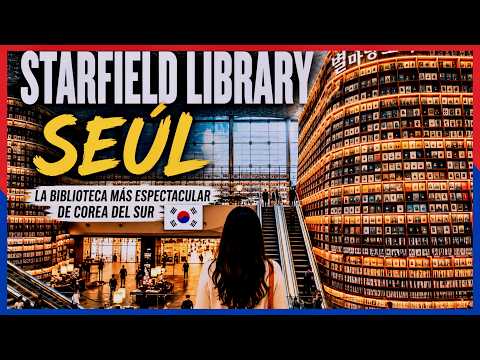 📚 Starfield Library in Seoul: South Korea's most spectacular library! 🇰🇷✨