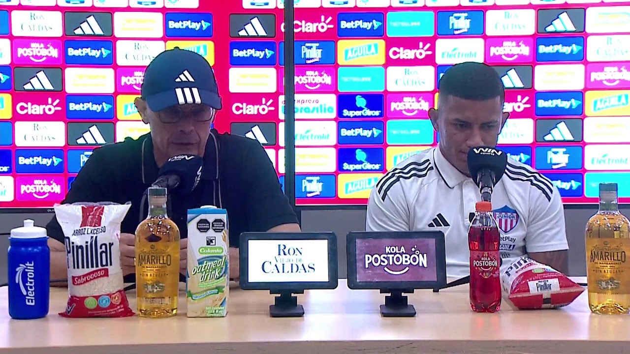 Rueda de prensa de Junior tras su partido con Alianza Valledupar