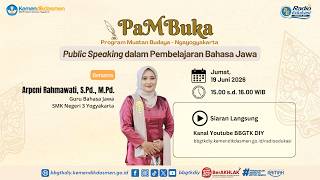 (2026) PaMBuka Series 9: Public Speaking in Javanese Language Learning