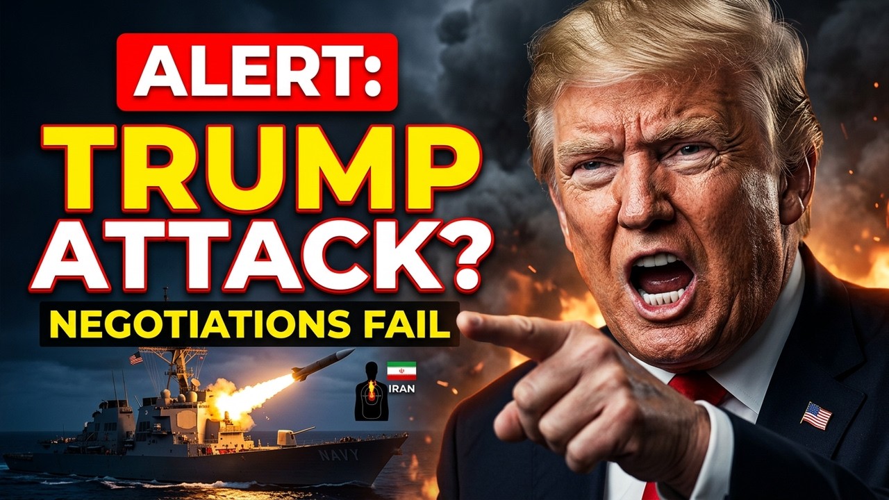 ALERT: Trump Threats To Attack Iran After Negotiations Fail