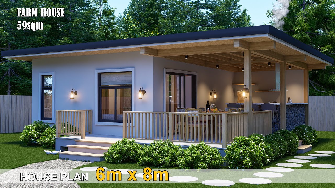 Beautiful Farm House Design 2Bedroom (Simple with Your Dream House)
