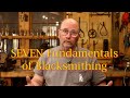 The 7 basic skills of a blacksmith  blacksmithing fundamentals