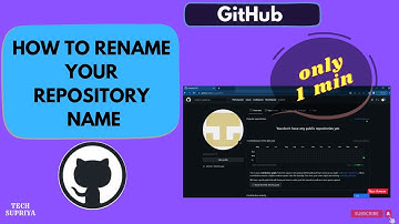 How to rename your repository name || How to change  repository name in github account||github
