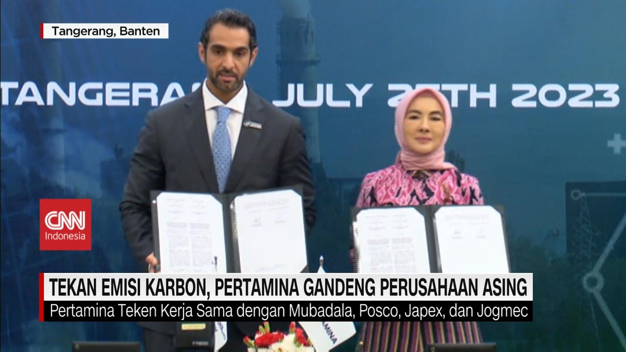Tekan Emisi Karbon, Pertamina Gandeng Perusahaan Asing - YouTube