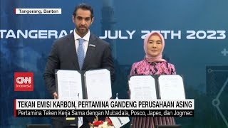 Tekan Emisi Karbon, Pertamina Gandeng Perusahaan Asing